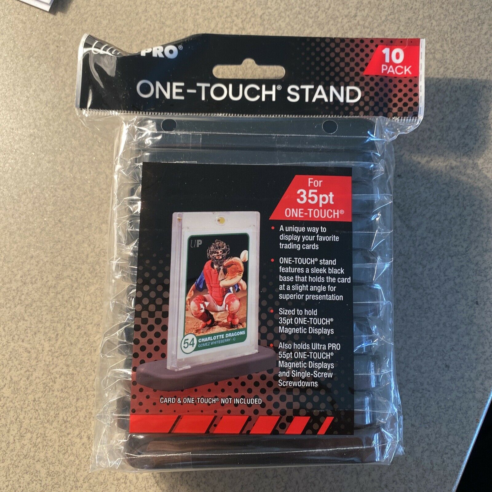10-Pack Ultra Pro 35pt One-Touch Stand